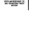 Суппорт тормозной перед. лев. toyota land cruiser prado (_j12_) 2002 - 2010 masterkit 77ak2317 masterkit