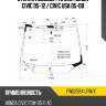 Стекло лобовое 4d sed honda civic 05-12  xyg fw02584 lfw/x