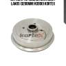 Барабан тормозной chevrolet lanos (d200mm) kd9001 kortex