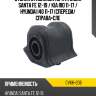 Втулка стабилизатора hyundai santa fe 12-19  ctr cvkh-206