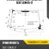Стекло лобовое Обогрев щеток SEAT Leon 05-12 XYG 7613AGSBLHVZ LFW/W/X