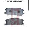 Колодки тормозные дисковые передние керамические