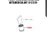 Фильтр масляный mitsubishi md360935