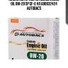 Масло моторное autobacs engine oil 0w-20 sp gf-6 4л a00032424 autobacs