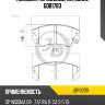 Колодки тормозные, передние gdb1783 jd jbp0299