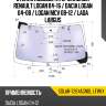Стекло лобовое атермальное renault logan 04-16  xyg solar-7264agnbl lfw/x