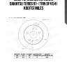 Диск тормозной передний daihatsu terios 97- (trw df4154) k001751 miles