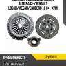 Комплект сцепления nissan almera 13- sat st-wrn013