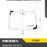 Стекло лобовое nissan note 05-13 fuyao 6041agnv