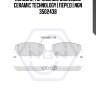 Колодки тормозные дисковые ceramic technology | перед | ngn 3502438
