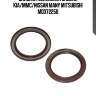 Сальник коленвала задний kia/mmc/nissan many mitsubishi md372250