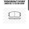 368 000-sx 357 00=fdb759=572375b колодки дисковые п., mitsubishi lancer/colt 1.3-2.0/1.8d-2.0d 88-