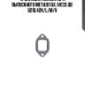 Прокладка коллектора выпускного металл 6x, iveco дв. 8210.42k/l/m/v
