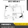 Стекло лобовое 2d cpe kia cerato 08-13  xyg cerato-koup-l-vcp lfw/x