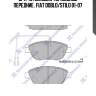 Sp1746 колодки тормозные передние , fiat doblo/stilo 01-07