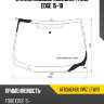 Стекло лобовое молдинг ford edge 15-18 xyg af63agnblvwz lfw/x