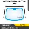 Молдинг лобового стекла п-образный honda fit 07-13  flexline fl-3013bz