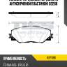 Колодки тормозные, передние (с антискрипной пластиной) d2268 kormax kbp086