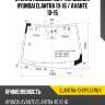Стекло лобовое датчик дождя hyundai elantra 10-16  xyg elantra-10-cps lfw/x