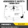 Стекло лобовое датчик дождя nissan qashqai 06-13  agc 6044agsmv1p