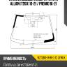 Стекло лобовое камера toyota allion t260 16-21  xyg nzt260-16-r-c-1z lfw/x