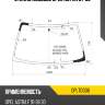 Стекло лобовое Opel Astra 91-98 KMK OPLT0006