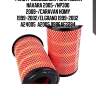 Фильтр воздушный /для nissan navara 2005-/np300 2008-/caravan homy 1999-2002/elgrand 1999-2002  a24005  a2005 0986af2294
