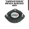 Опора амортизатора hyundai elantra 00-06/tucson/kia sportage 04- зад.лев. kac1127 kortex