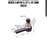 Наконечник рулевой тяги rht m30x1.5 m24x1.5 /27 l=121 ,omn volvo