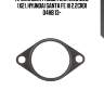 Прокладка глушителя 01231200, (x2), hyundai santa fe iii 2.2crdi d4hb 13-