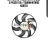 Вентилятор радиатора vw golf 5/passat 05-/touran kfd083 kortex
