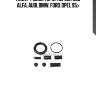 Рем.к-т диск.торм. перед.! d60\ alfa, audi, bmw, ford, opel 95>