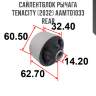 Сайлентблок рычага tenacity (2032) aamto1033 rear