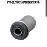 Сайлентблок верхн рычага toyota land cruiser 100 (старый арт. cvt-39) gv0474 ctr