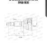 Шрус внешний 26/22 | перед прав/лев |