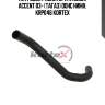 Патрубок радиатора hyundai accent 03- (тагаз) dohc нижн. krp046 kortex