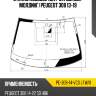 Стекло лобовое датчик дождя xyg pe-308-14-vcs lfw/x
