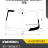 Стекло лобовое geely emgrand x7 13-16 xyg gly-gx7-vcp lfw/x