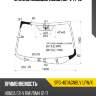 Стекло лобовое honda cr-v 11-18 sat spg-4011agnblv lfw/x
