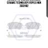 Колодки тормозные дисковые ceramic technology | перед | ngn 3502482