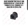 Втулка стабилизатора / перед. подв. подходит для toyota land cruiser 80 90-06 / liteace 85-99 / townace 92-99 / crown 83-87 / qualis 99-04 c9145 lynx