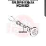 Подшипник ступицы колеса | перед прав/лев | asva dac38803336