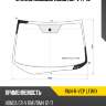 Стекло лобовое honda cr-v 11-18 xyg rm4-r-vcp lfw/x