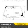 Стекло лобовое rover 75 99-05 xyg 7035agnv lfw/x