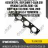 Прокладка выпускного коллектора /передняя ti-guar для hyundai elantra 2006-/i30 2007-/kia ceed 2006-/soul 2009- g4fc 1.6 g4fa 1.4  tgemg0036  285212b001 715406700 13231200