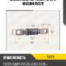 Сайлентблок пер. нижн. рычага MASUMA RU379