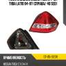 Фонарь задний nissan tiida 04-10  sat st-115-1923r