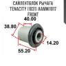 Сайлентблок рычага tenacity (1031) aamni1017 front