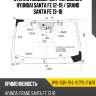 Стекло лобовое датчик дождя hyundai santa fe 12-19  xyg hyu-suv-13-l-vcps lfw/x