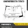 Стекло лобовое обогрев щеток ssangyong rodius 13-18  xyg rodius-14-l-vvcph lfw/h/x